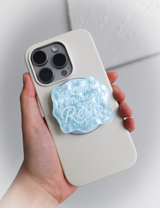Matthew 11:28 (Rest) Magnetic Phone Grip