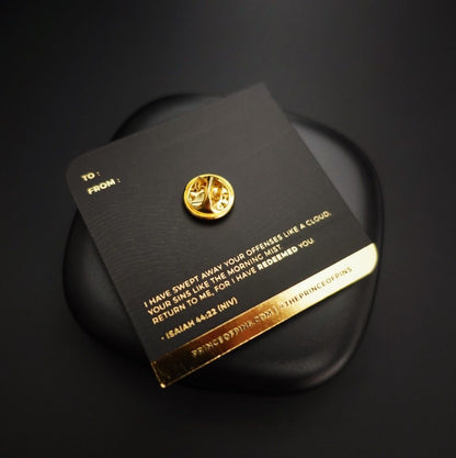 Isaiah 44:22 (Redeemed) Enamel Pin