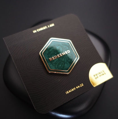 Isaiah 44:22 (Redeemed) Enamel Pin