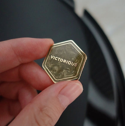 Deuteronomy 20:4 (Victorious) Enamel Pin