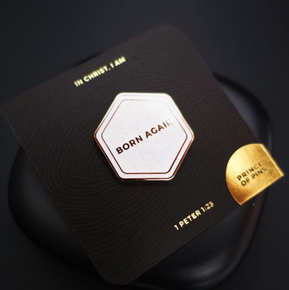 1 Peter 1:23 (Born Again) Enamel Pin