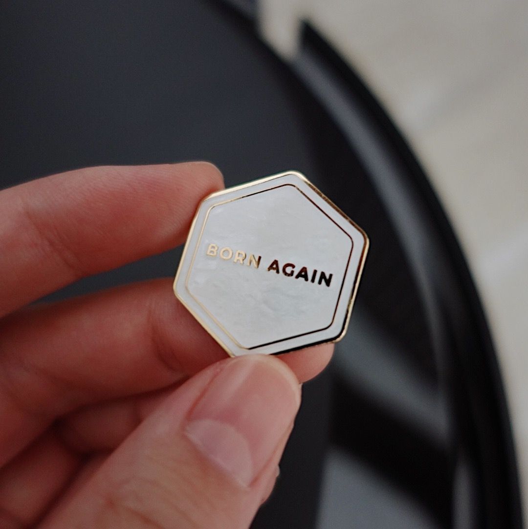 1 Peter 1:23 (Born Again) Enamel Pin