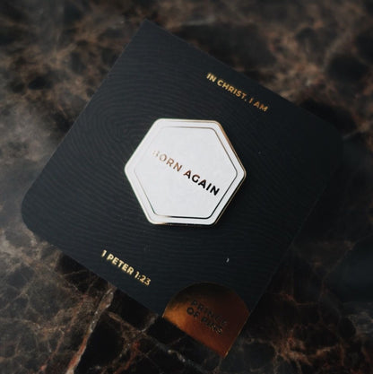 1 Peter 1:23 (Born Again) Enamel Pin