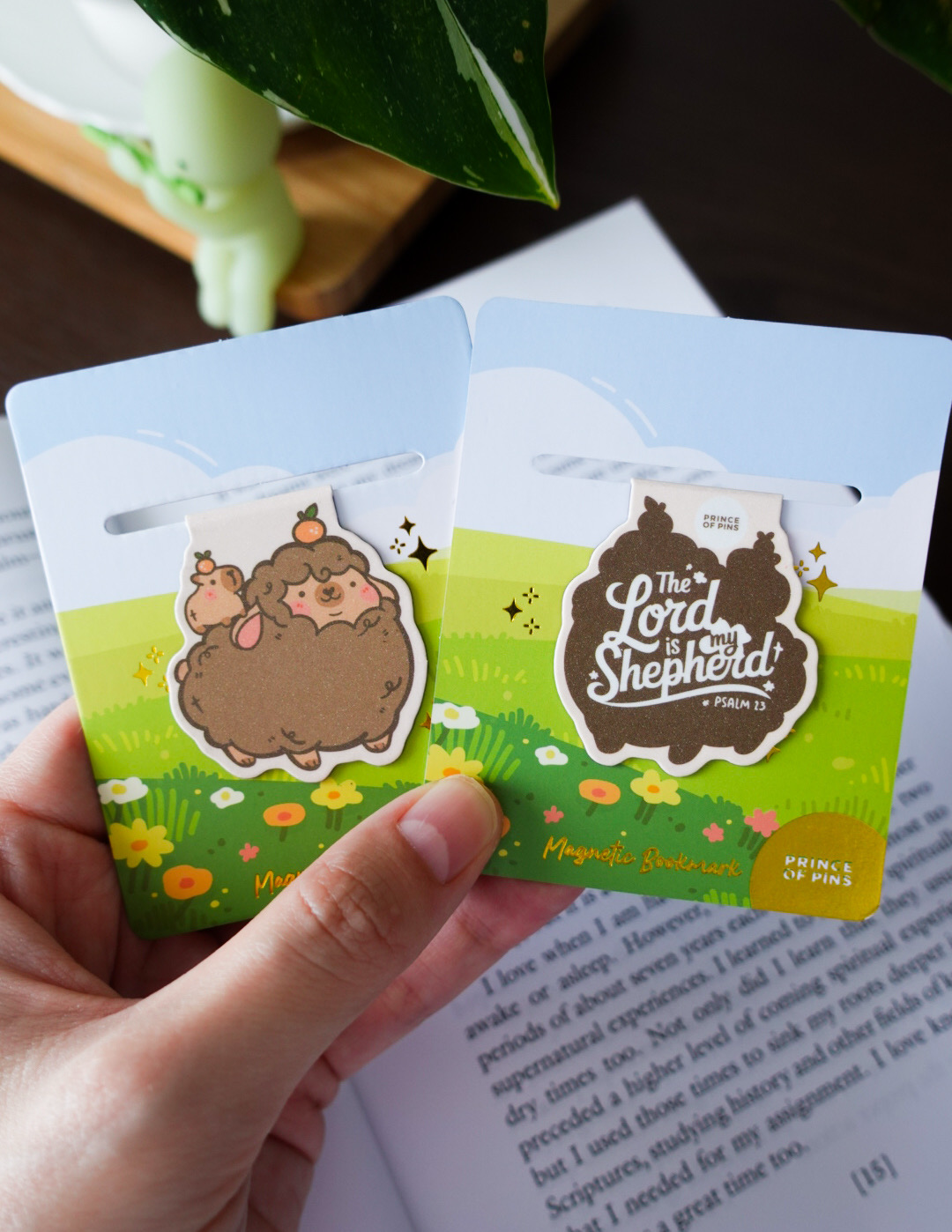Capy Chonk Magnetic Bookmark