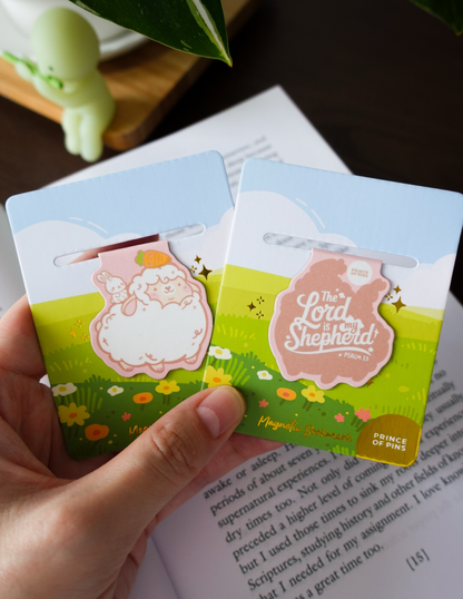 Bunny Chonk Magnetic Bookmark