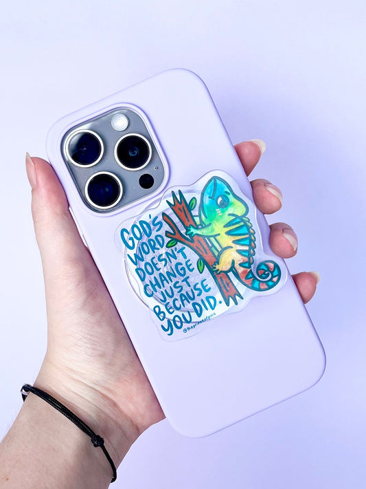Cranky Chameleon Magnetic Phone Grip