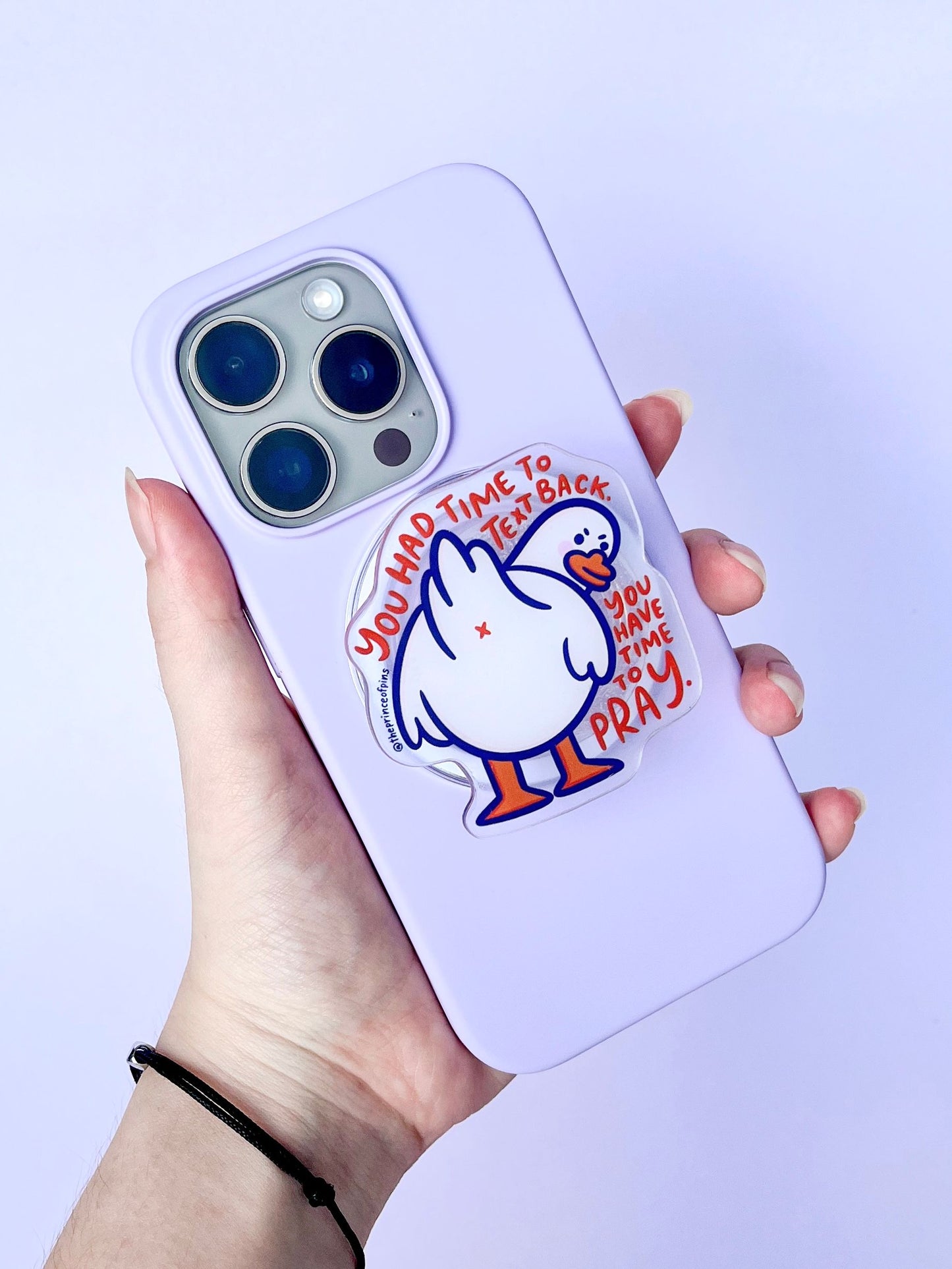 Demanding Duck Magnetic Phone Grip