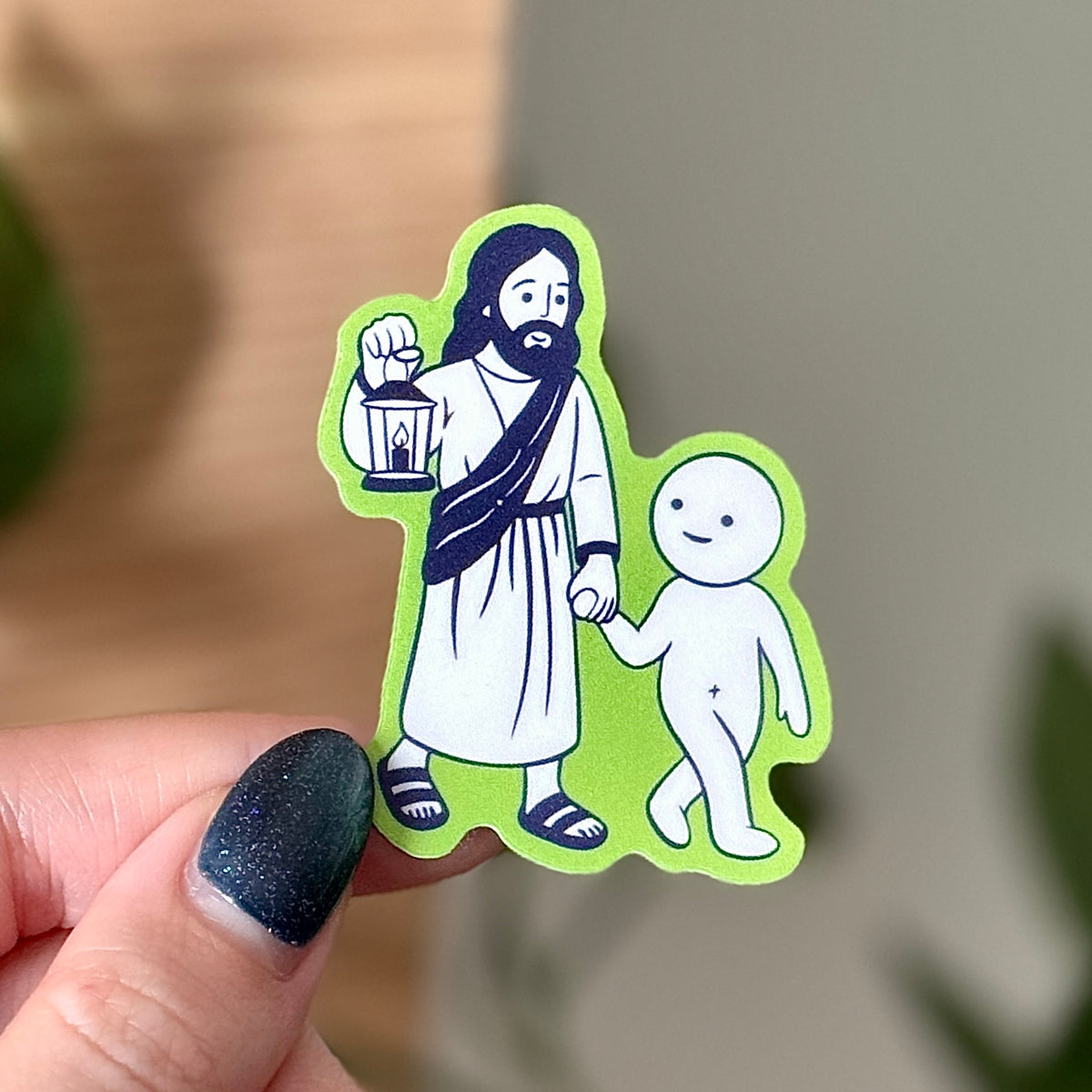 John 8:12 (Jesus Is My Light) Sticker