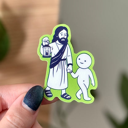 John 8:12 (Jesus Is My Light) Sticker