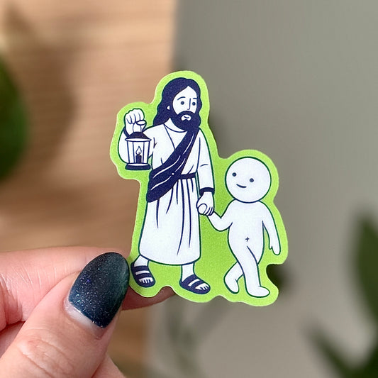 John 8:12 (Jesus Is My Light) Sticker